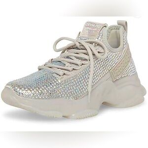 Steve Madden Maxima-R Iridescent Sneakers – Size 10 (Gently Used)